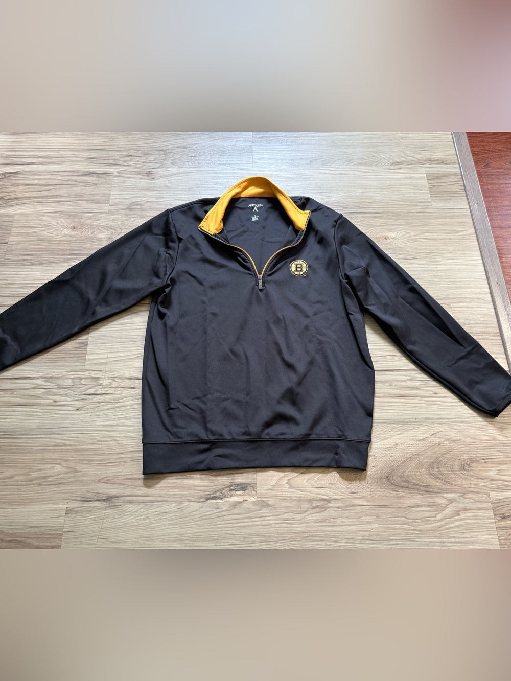 Antigua Boston Bruins 1/4 Zip Pullover Men’s L